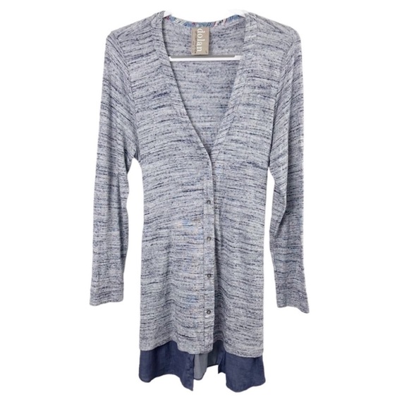 Anthropologie Dolan Nomi Knit Cardigan Belted - Picture 6 of 8